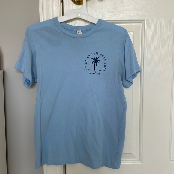 Blue Quiet storm surf shop t shirt - Picture 1 of 2